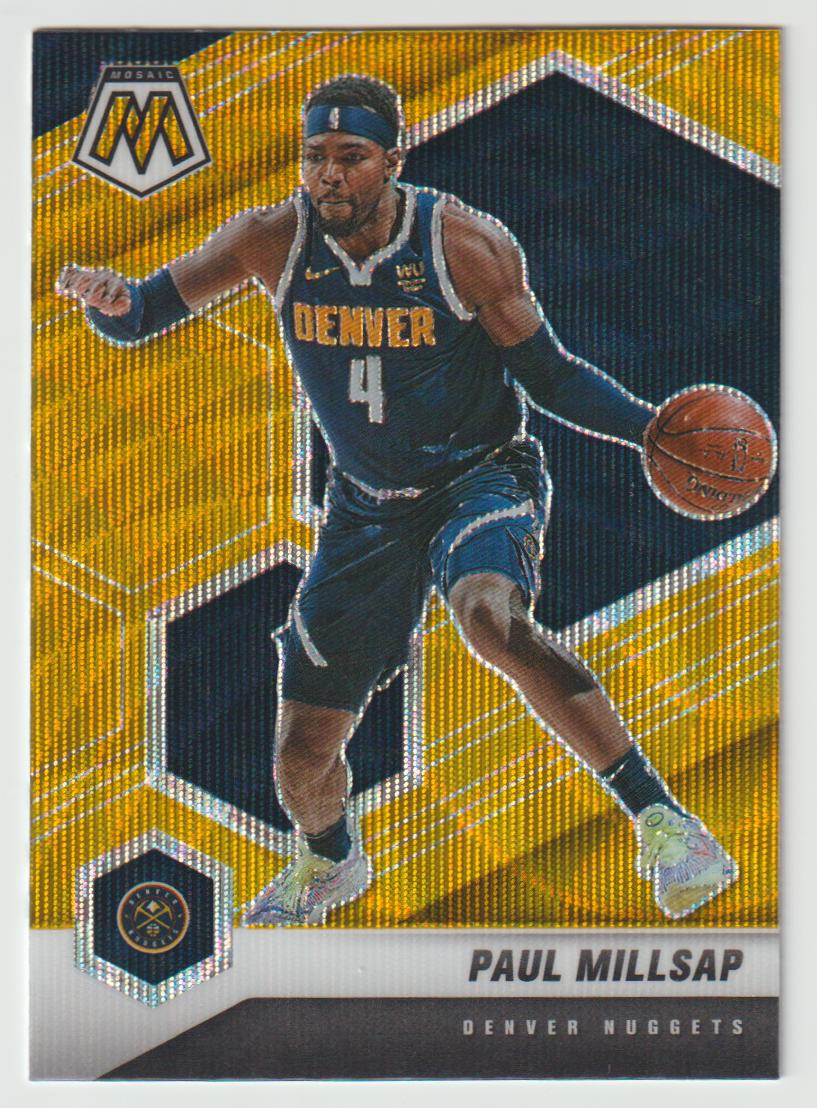 042 Paul Millsap - Denver Nuggets Gold Wave