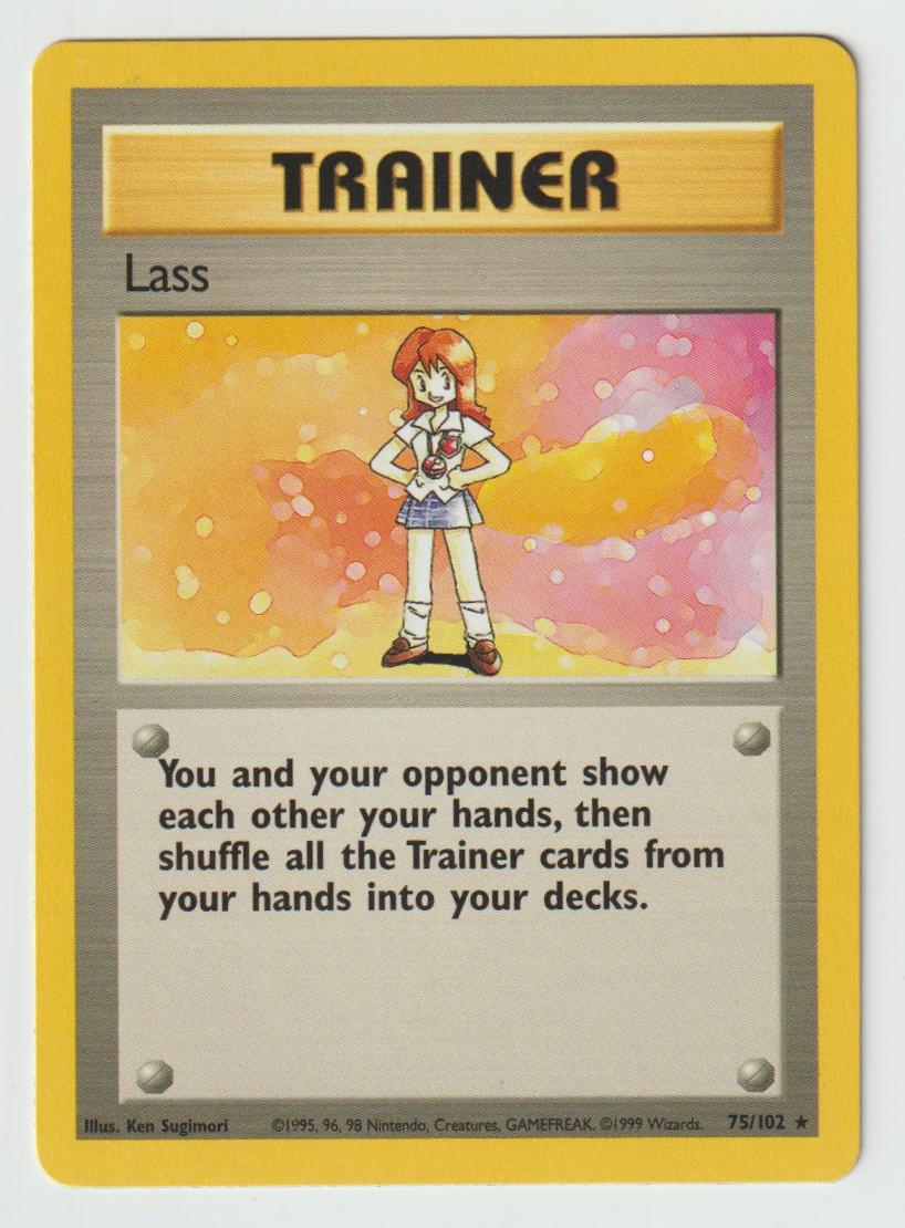 75/102: Lass – Trainer – Rare
