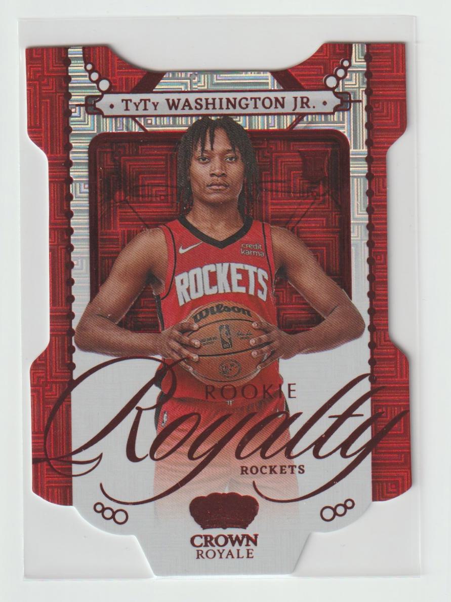 029 TyTy Washington Jr. - Houston Rockets Asia Red