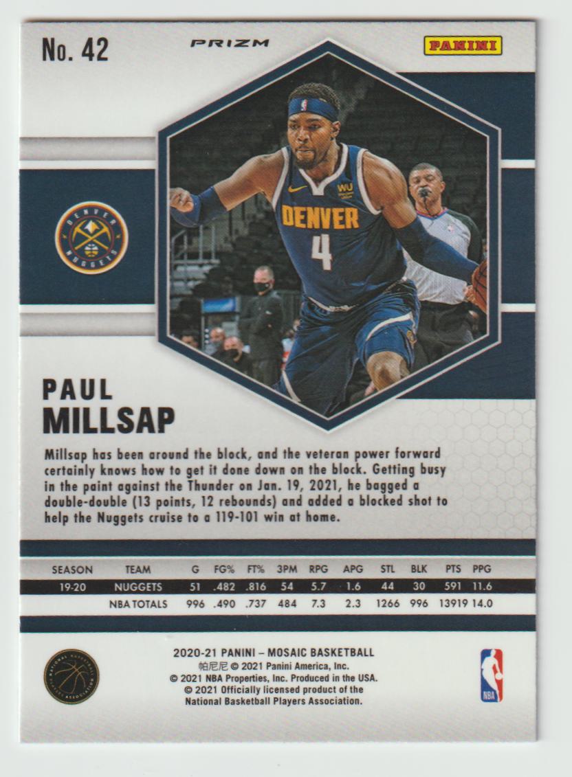 042 Paul Millsap - Denver Nuggets Green