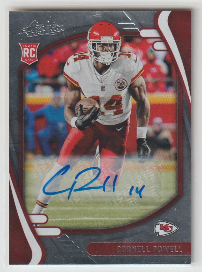 Signature Rookies 142 Cornell Powell - Kansas City Chiefs