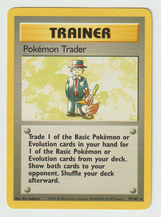 77/102: Pokémon Trader – Trainer – Rare