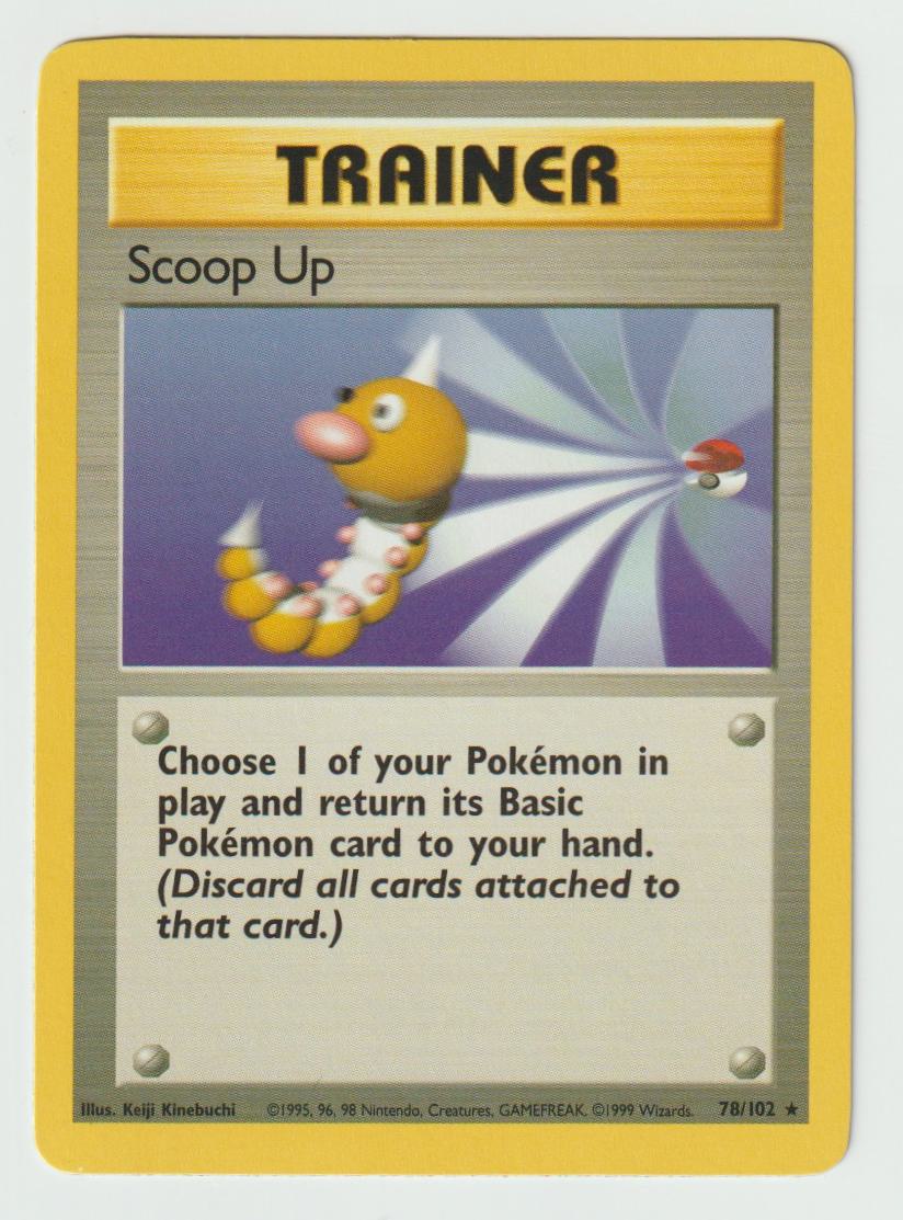 78/102: Scoop Up – Trainer – Rare
