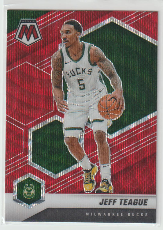 051 Jeff Teague - Milwaukee Bucks Red Wave