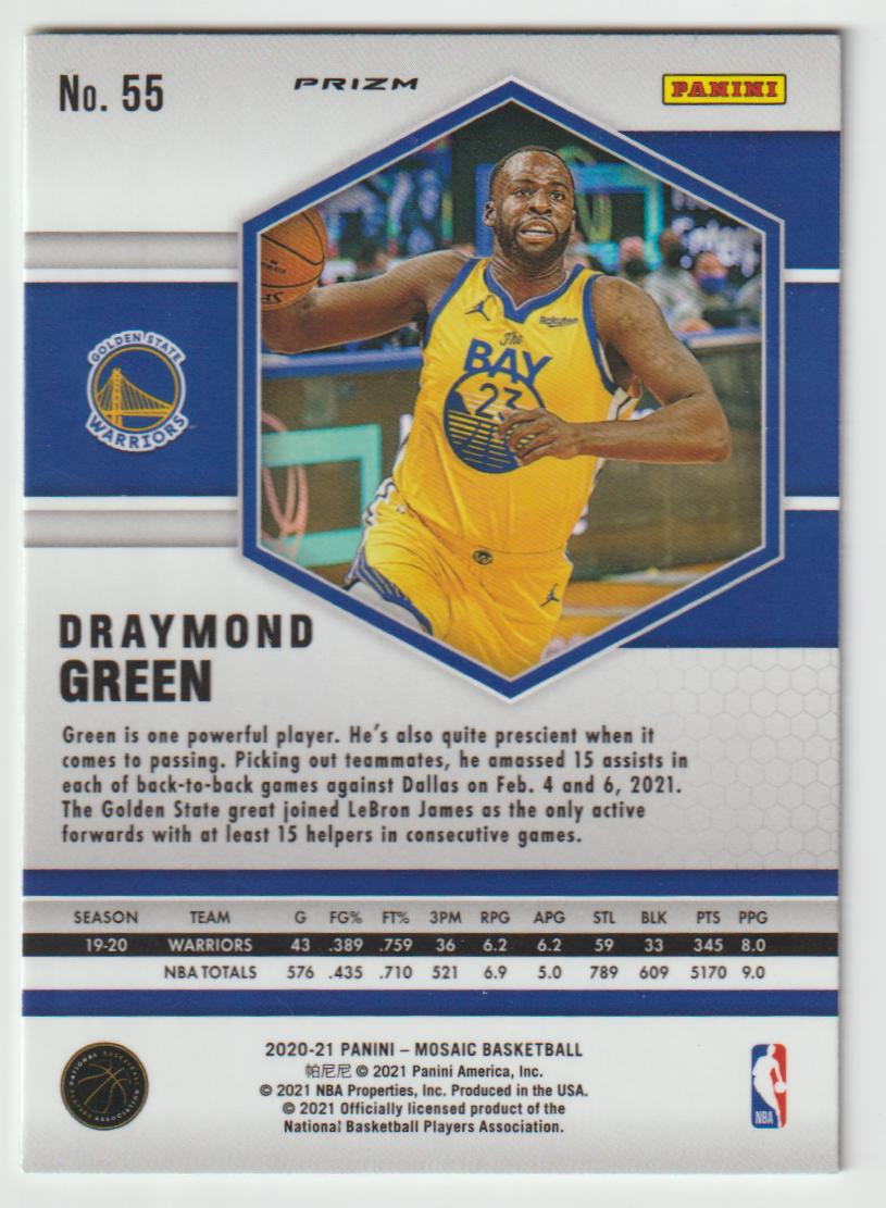 055 Draymond Green - Golden State Warriors Green