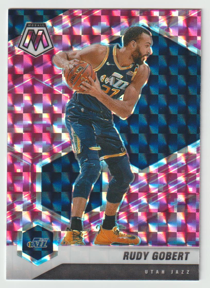 058 Rudy Gobert - Utah Jazz Camo Pink