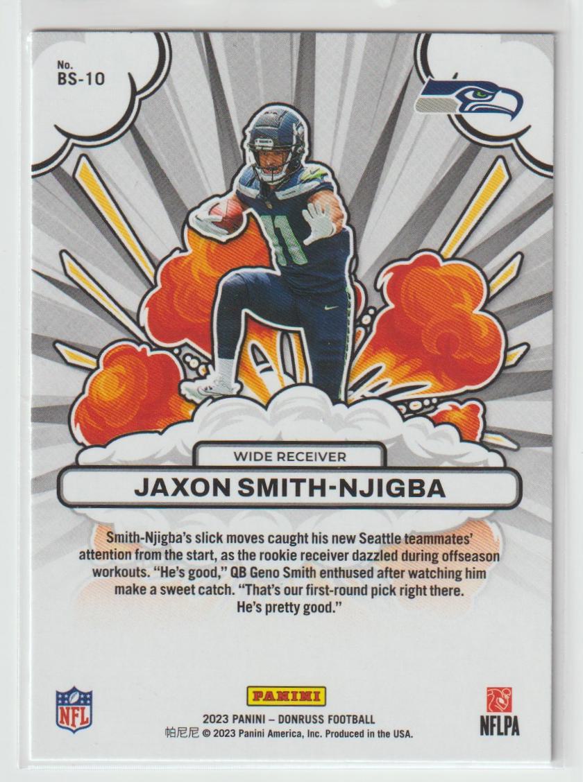 Bomb Squad 010 Jaxon Smith-Njigba - Seattle Seahawks