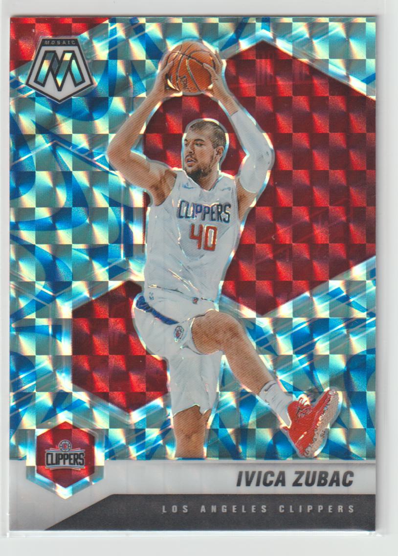060 Ivica Zubac - Los Angeles Clippers Reactive Blue