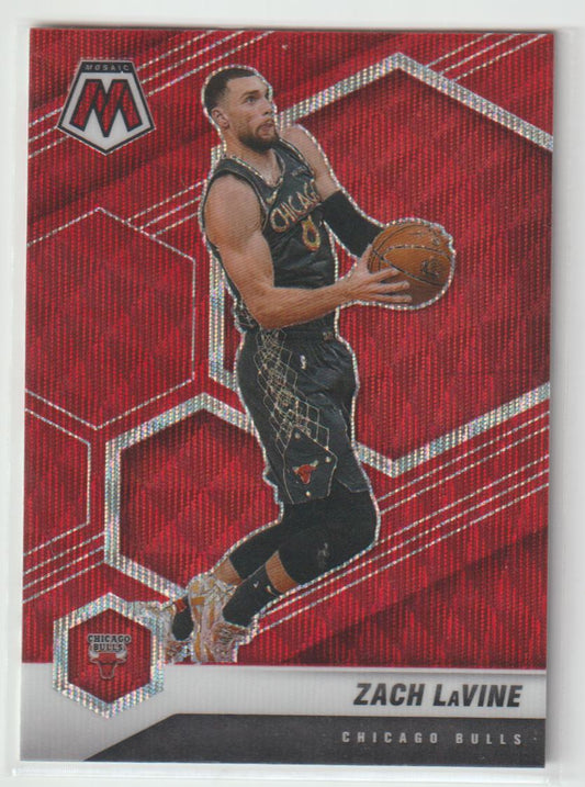 066 Zach LaVine - Chicago Bulls Red Wave