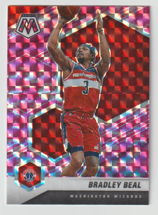 069 Bradley Beal - Washington Wizards Camo Pink