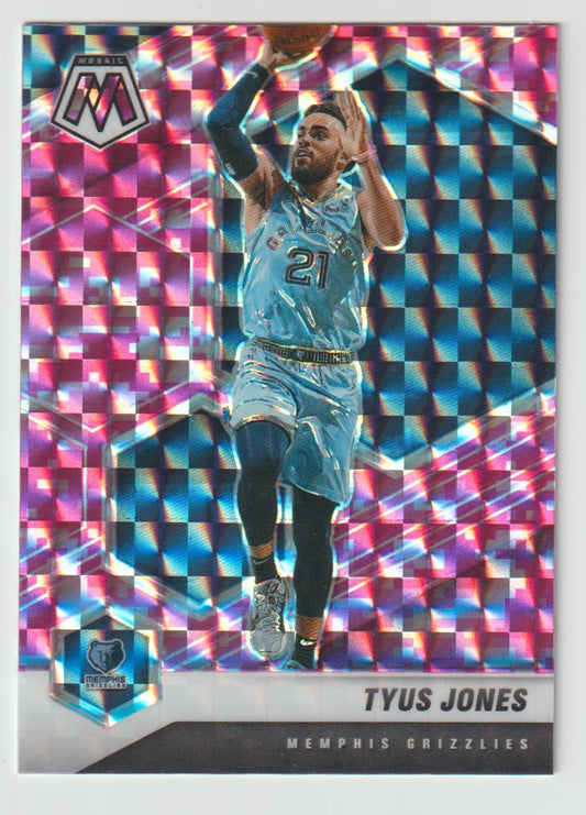 072 Tyus Jones - Memphis Grizzlies Camo Pink