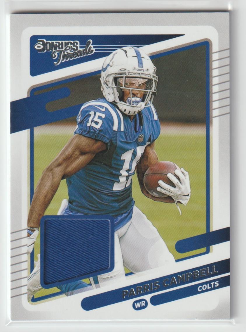 Donruss Threads DT31 Parris Campbell - Indianapolis Colts