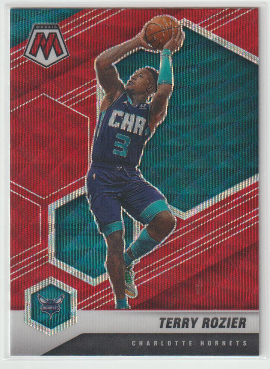 076 Terry Rozier - Charlotte Hornets Red Wave