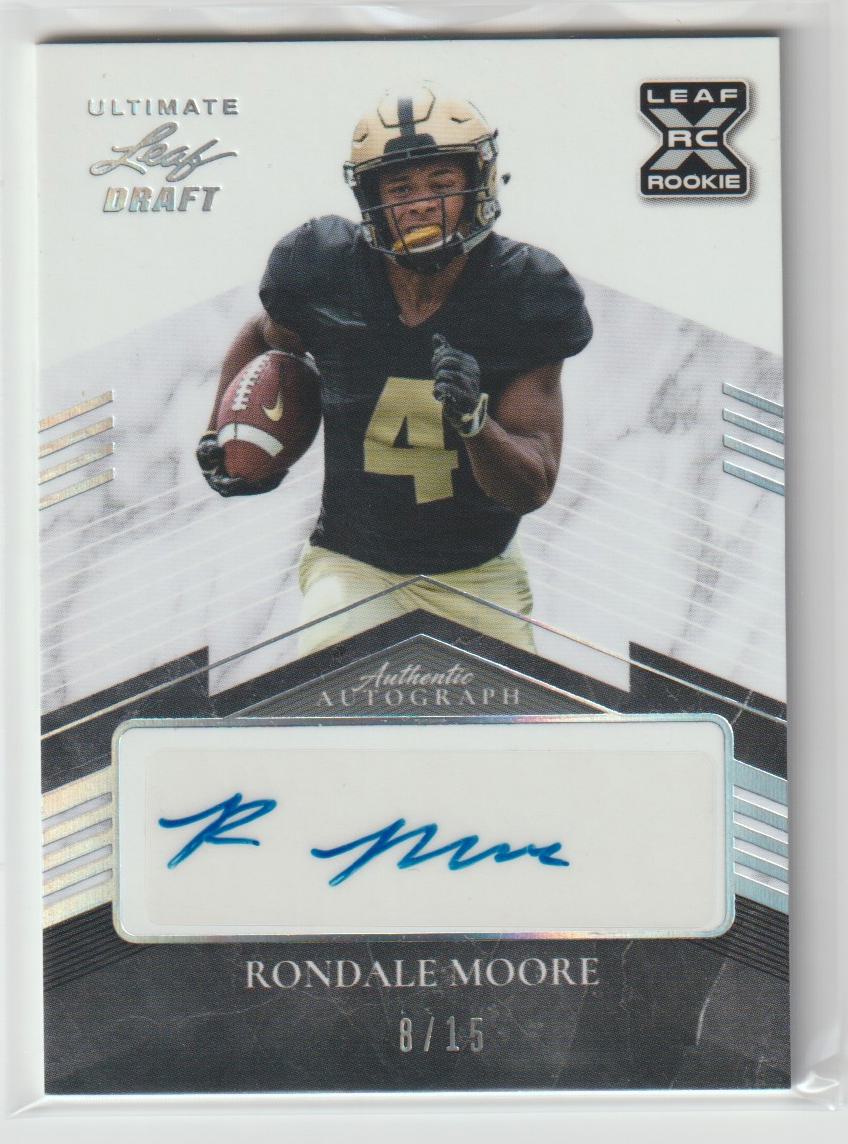BA-RM1 Rondale Moore Arizona Cardinals Silver Spectrum 8/15