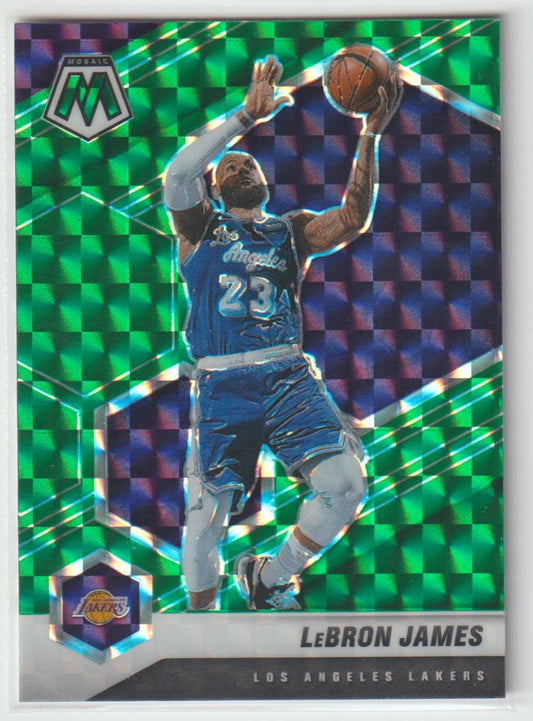 081 LeBron James - Los Angeles Lakers Green