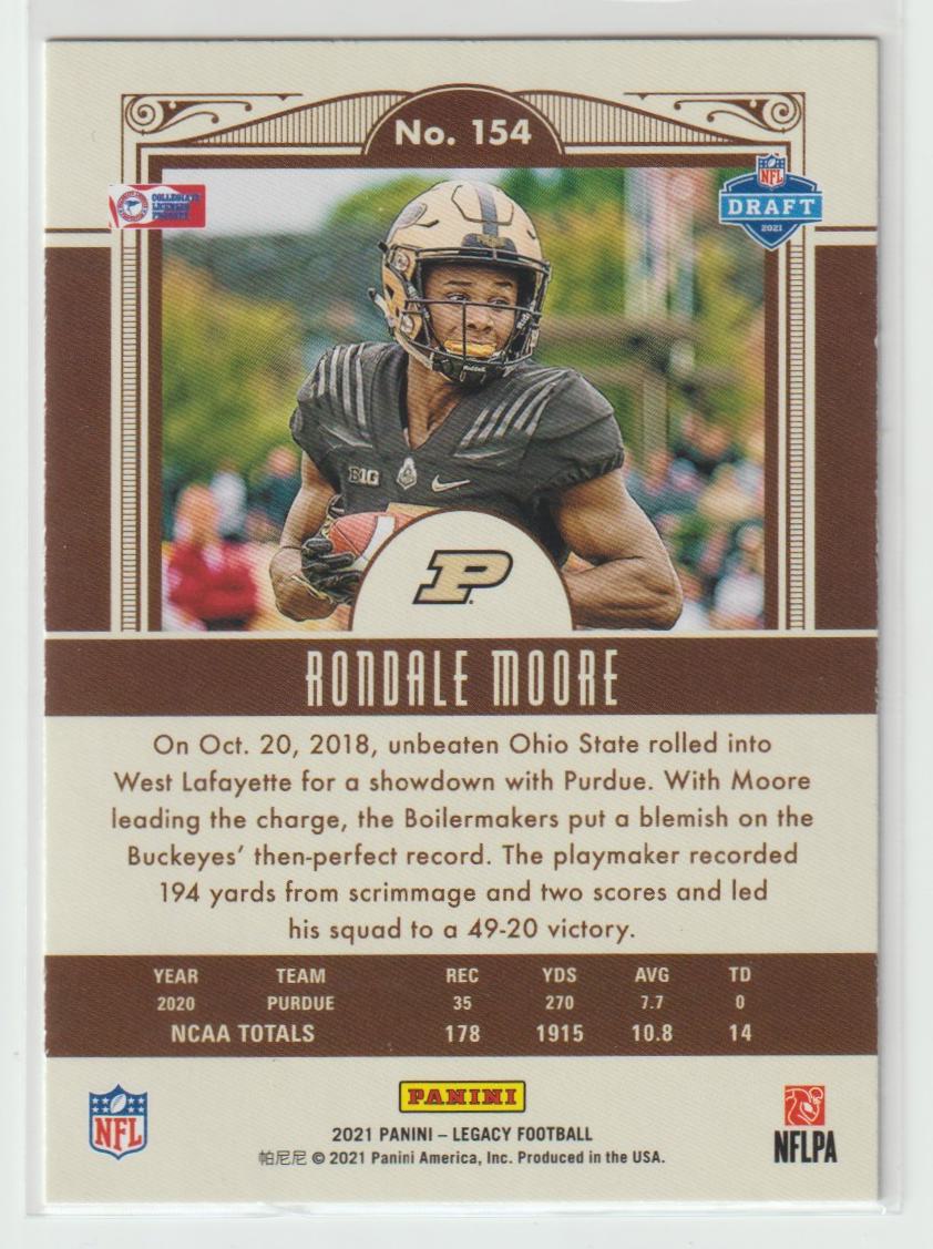 154 Rondale Moore - Purdue Boilermakers