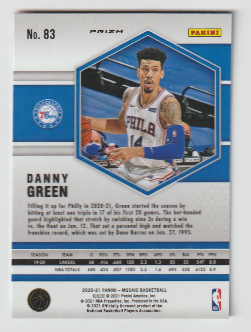 083 Danny Green - Philadelphia 76ers Camo Pink