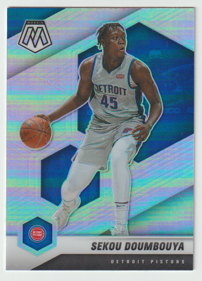 089 Sekou Doumbouya - Detroit Pistons Silver