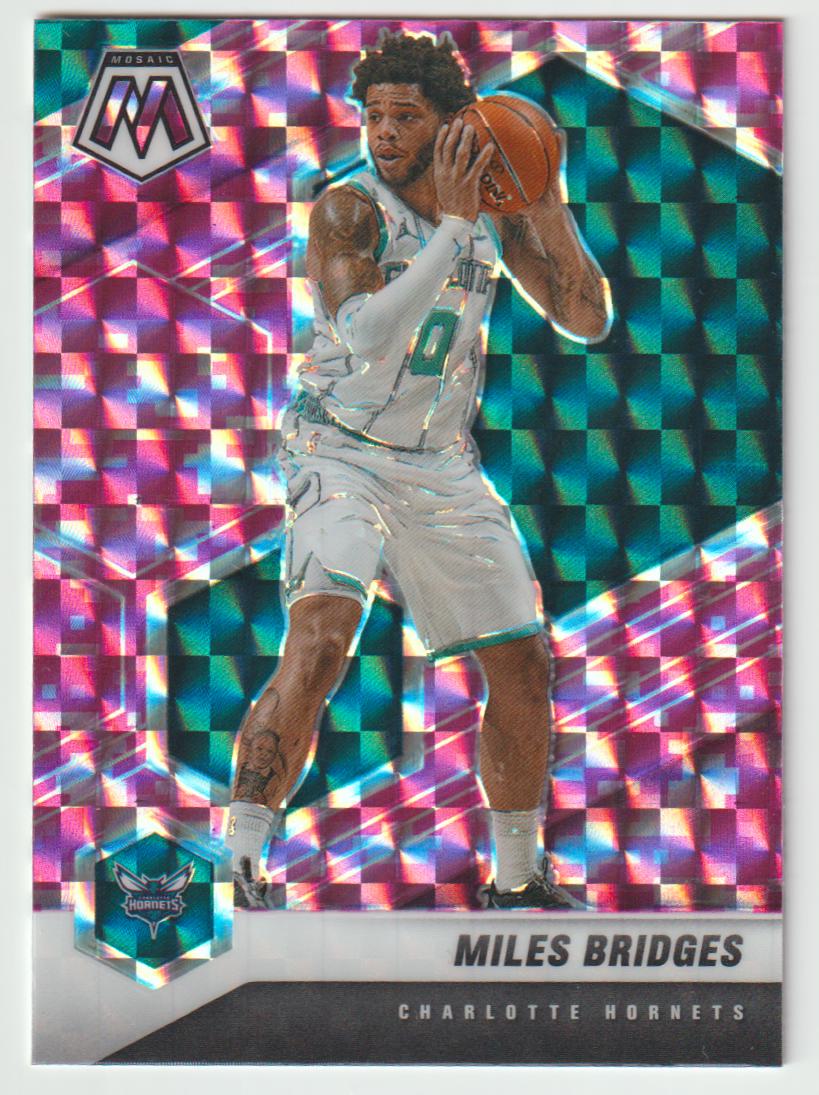 090 Miles Bridges - Charlotte Hornets Camo Pink