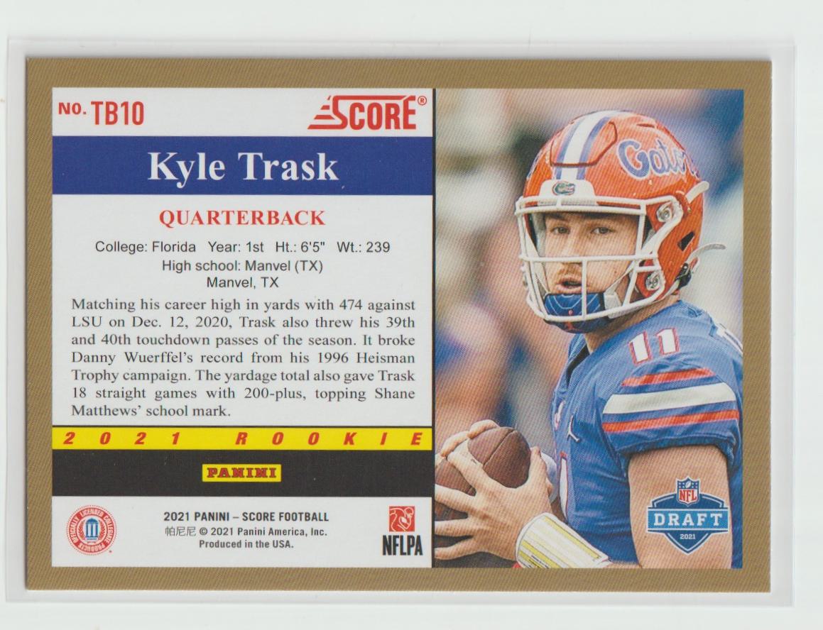 TB10 Kyle Trask - Florida Gators