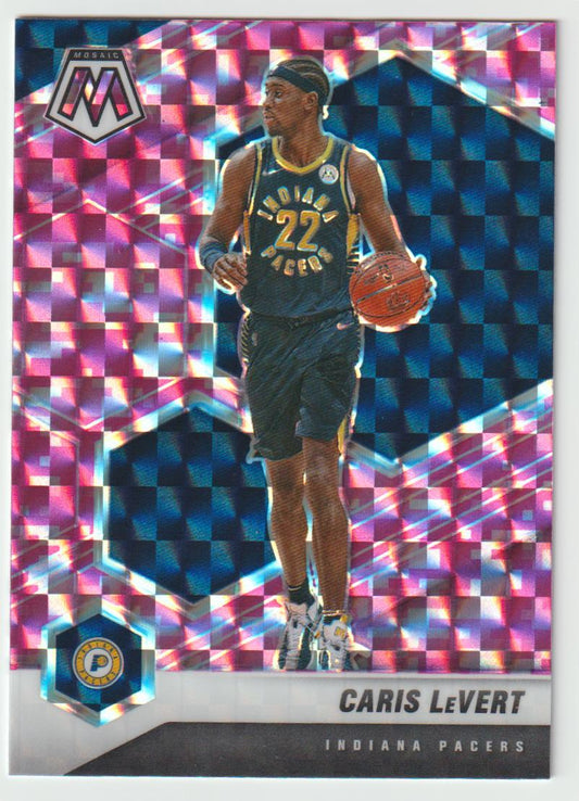 095 Caris LeVert - Indiana Pacers Camo Pink