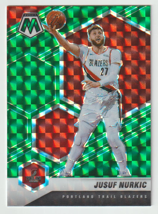 096 Jusuf Nurkic - Portland Trail Blazers Green