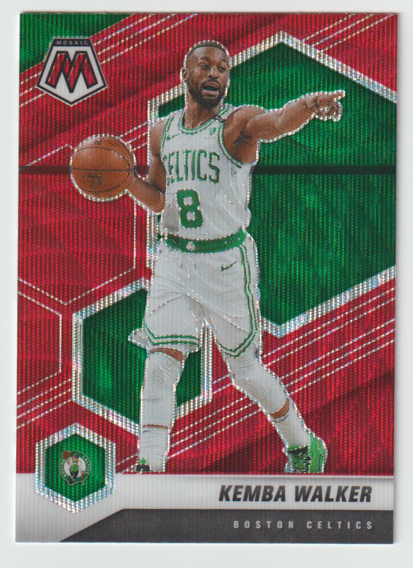098 Kemba Walker - Boston Celtics Red Wave