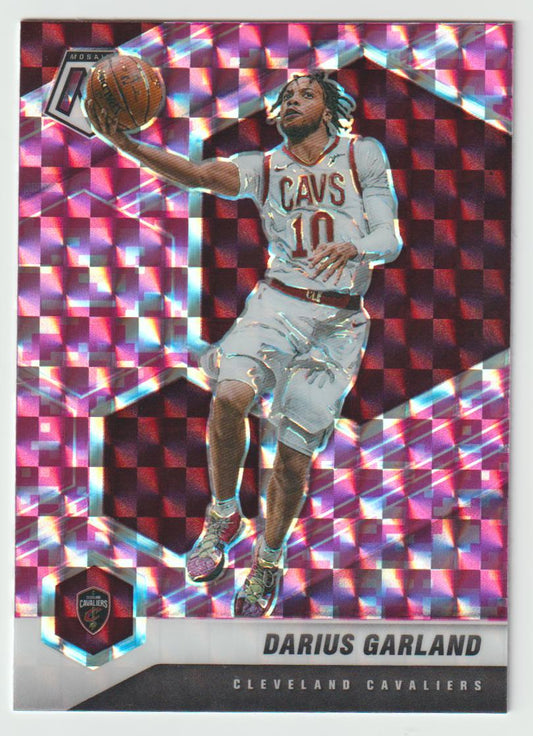 100 Darius Garland - Cleveland Cavaliers Camo Pink