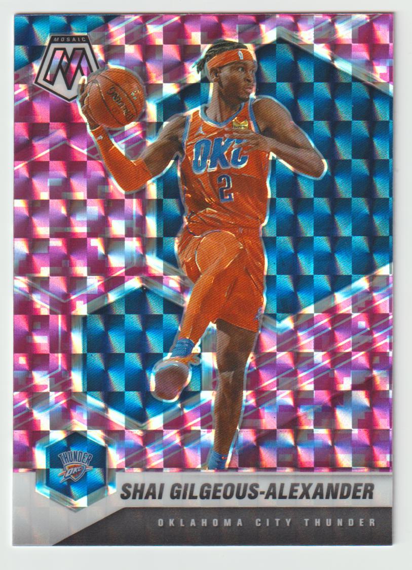 103 Shai Gilgeous-Alexander - Oklahoma City Thunder Camo Pink