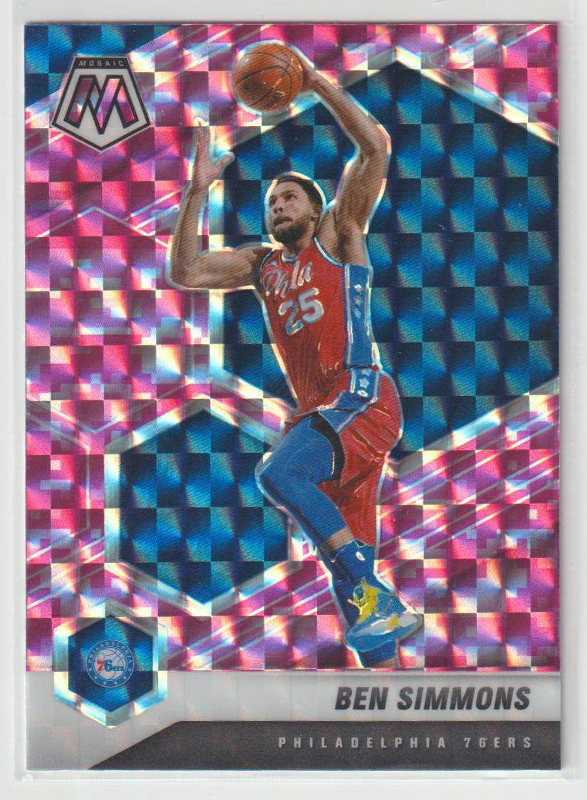 104 Ben Simmons - Philadelphia 76ers Camo Pink