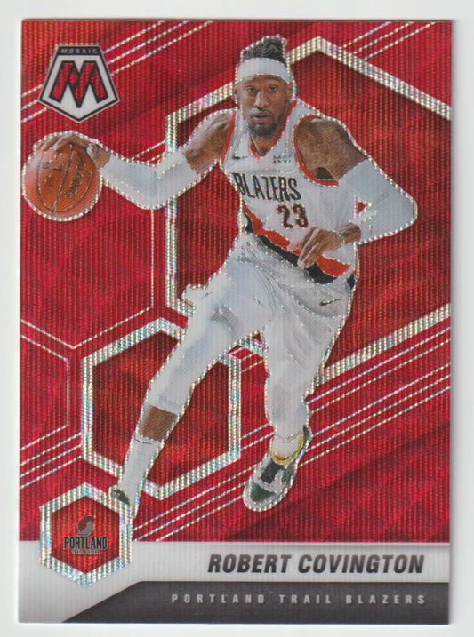 111 Robert Covington - Portland Trail Blazers Red Wave