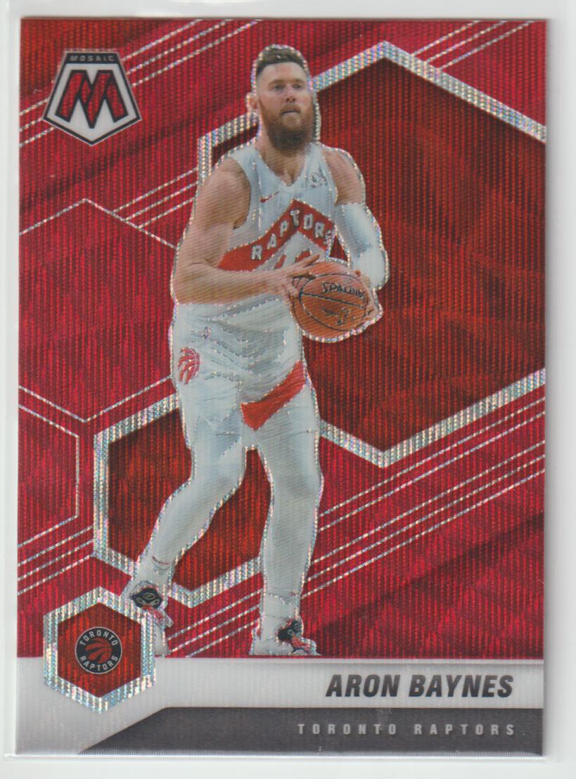 113 Aron Baynes - Toronto Raptors Red Wave