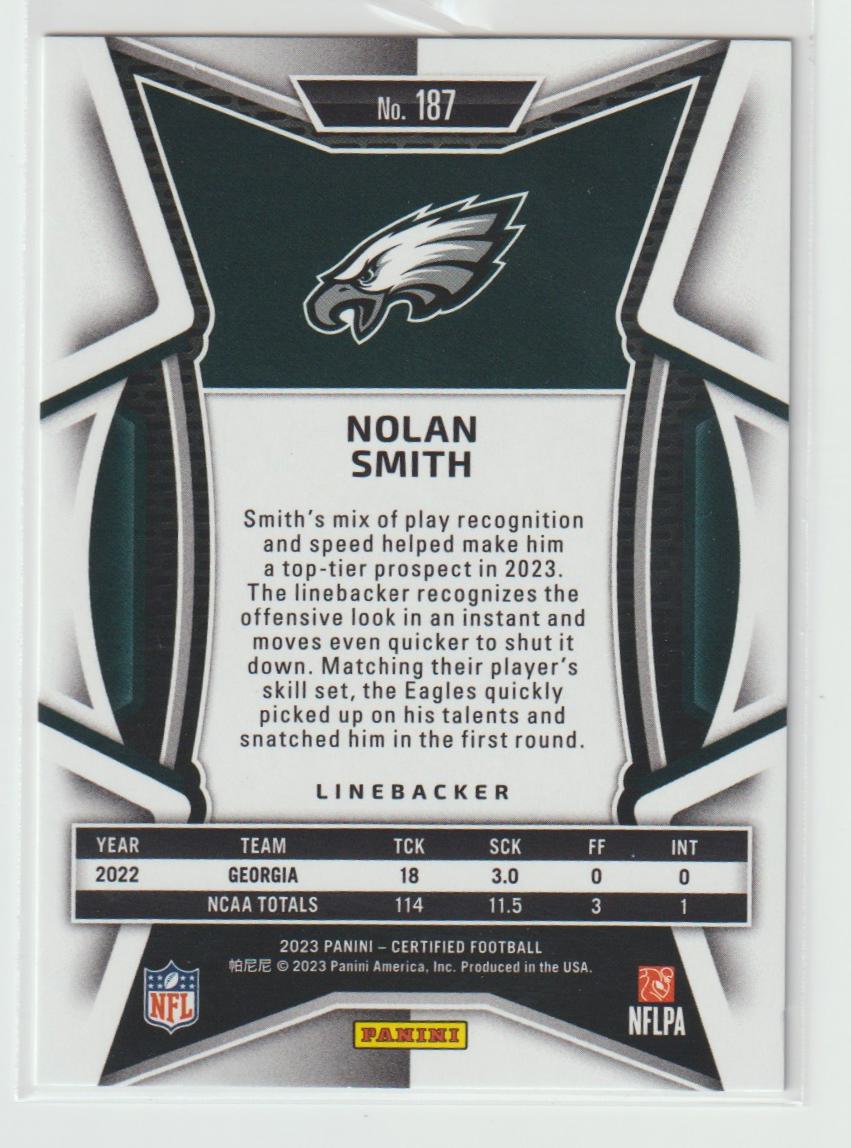 187 Nolan Smith - Philadelphia Eagles 309/399