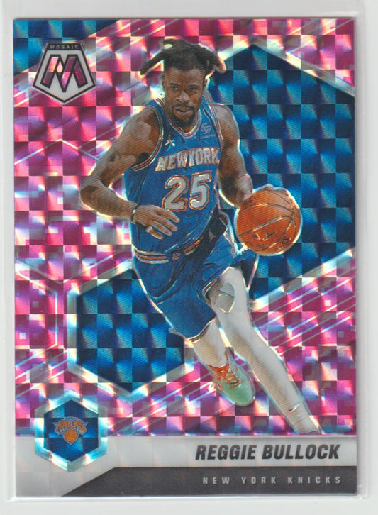 114 Reggie Bullock - New York Knicks Camo Pink