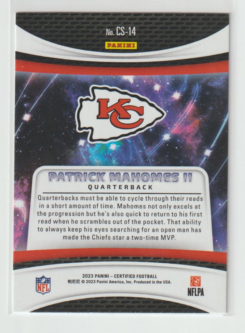 Certified Stars CS-14 Patrick Mahomes II - Kansas City Chiefs