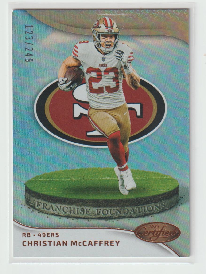 Franchise Foundations FF-10 Christian McCaffrey - San Francisco 49ers Bronze 123/249