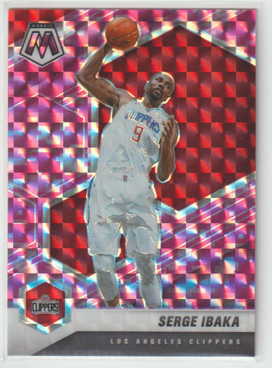 115 Serge Ibaka - Los Angeles Clippers Camo Pink