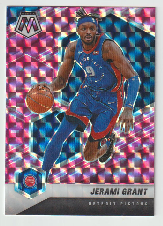 116 Jerami Grant - Detroit Pistons Camo Pink