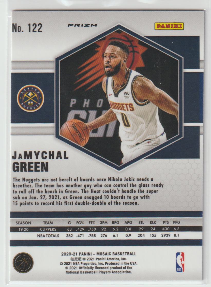 122 JaMychal Green - Denver Nuggets Camo Pink