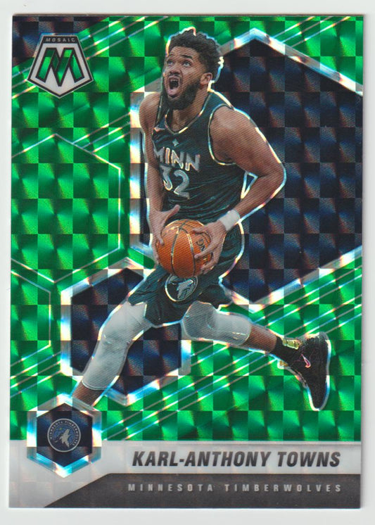 124 Karl-Anthony Towns - Minnesota Timberwolves Green