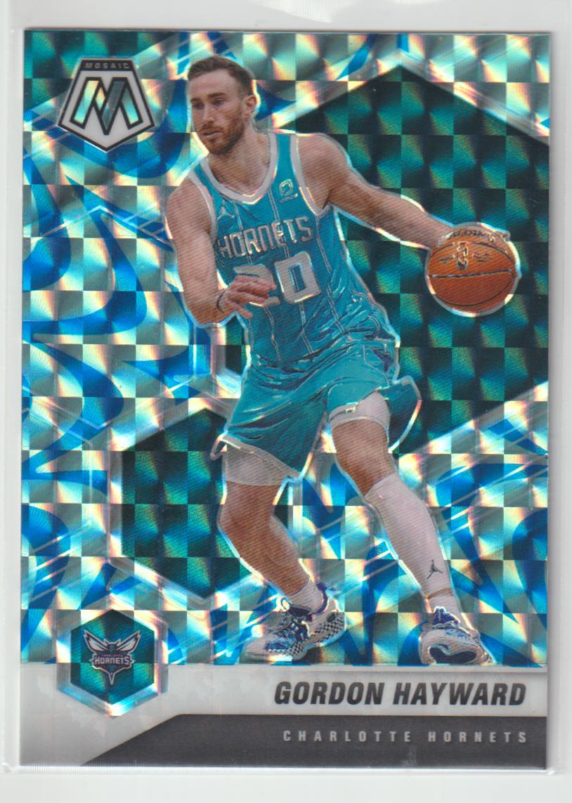 126 Gordon Hayward - Charlotte Hornets Reactive Blue