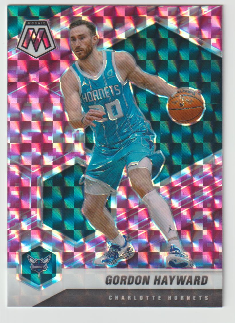 126 Gordon Hayward - Charlotte Hornets Camo Pink