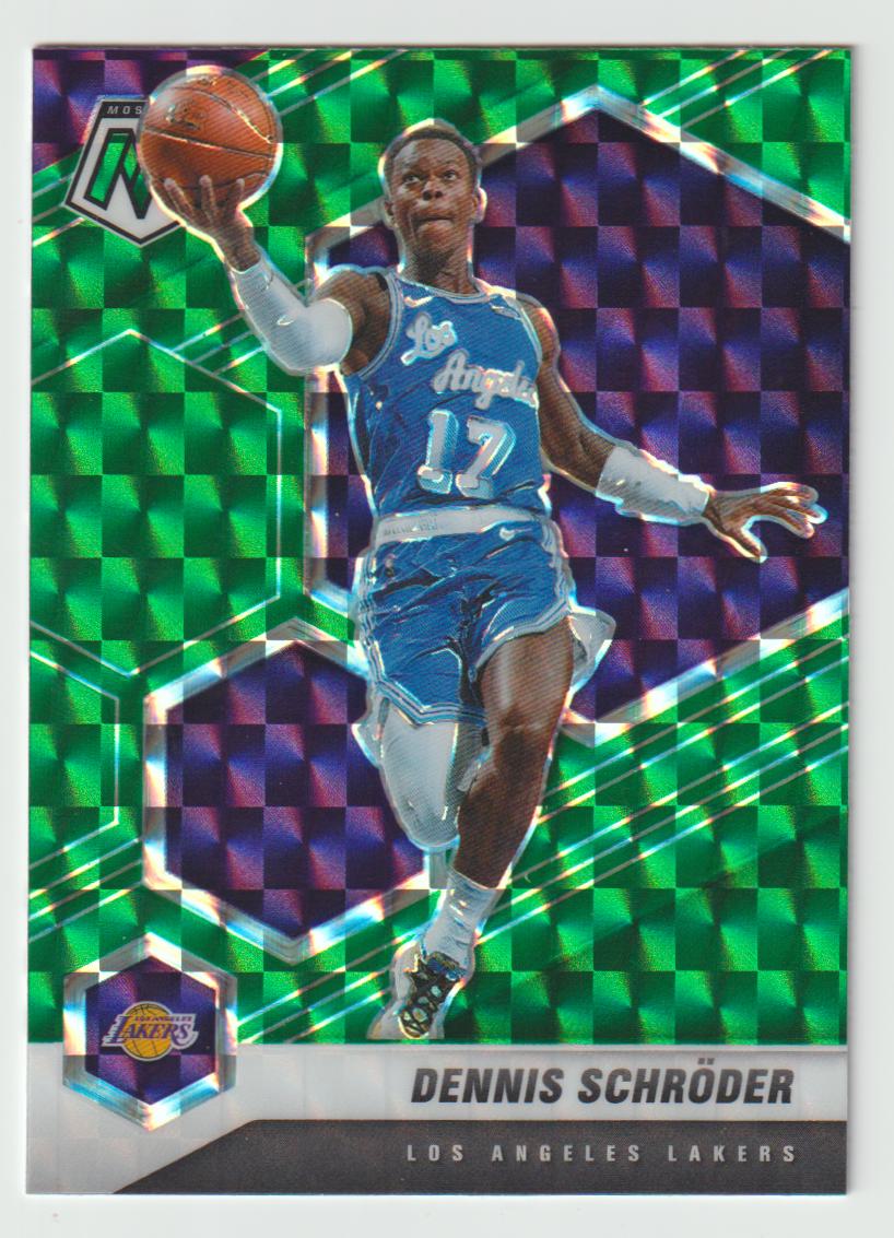 131 Dennis Schroder - Los Angeles Lakers Green