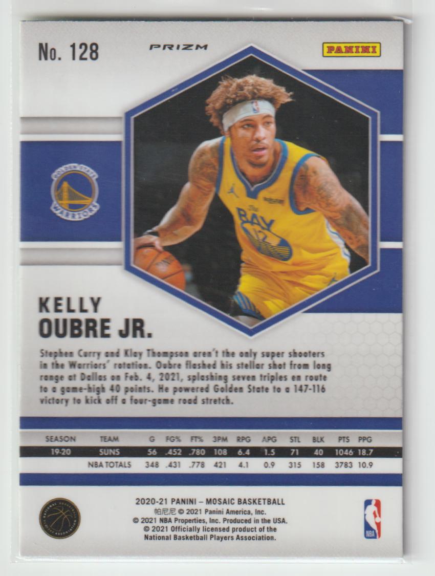 128 Kelly Oubre Jr. - Golden State Warriors Green