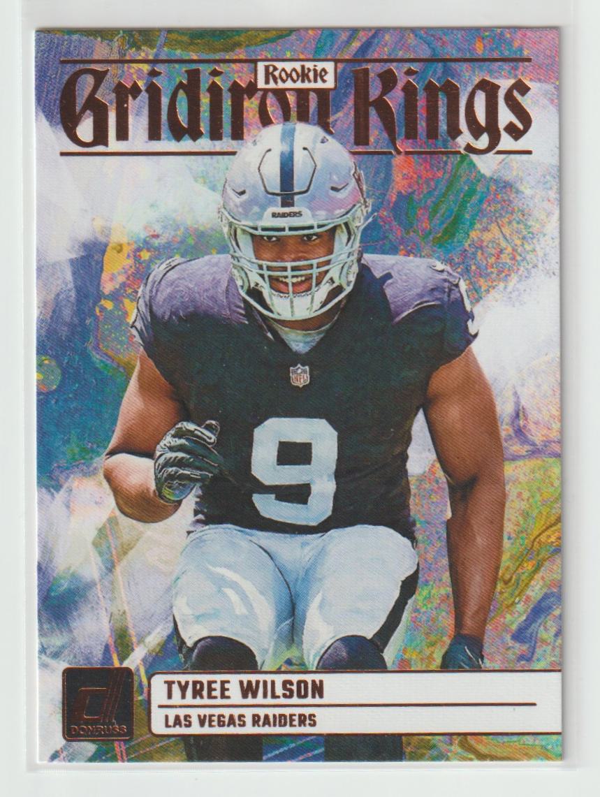 Rookie Gridiron Kings RGK-3 Tyree Wilson, Las Vegas Raiders