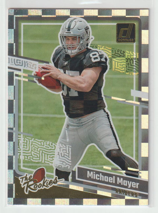The Rookies 013 Michael Mayer, Las Vegas Raiders