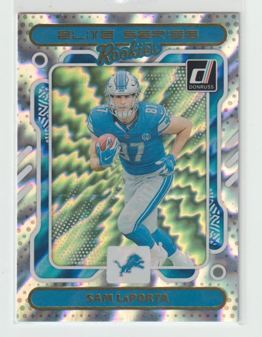 Elite Series Rookie 012 Sam LaPorta, Detroit Lions