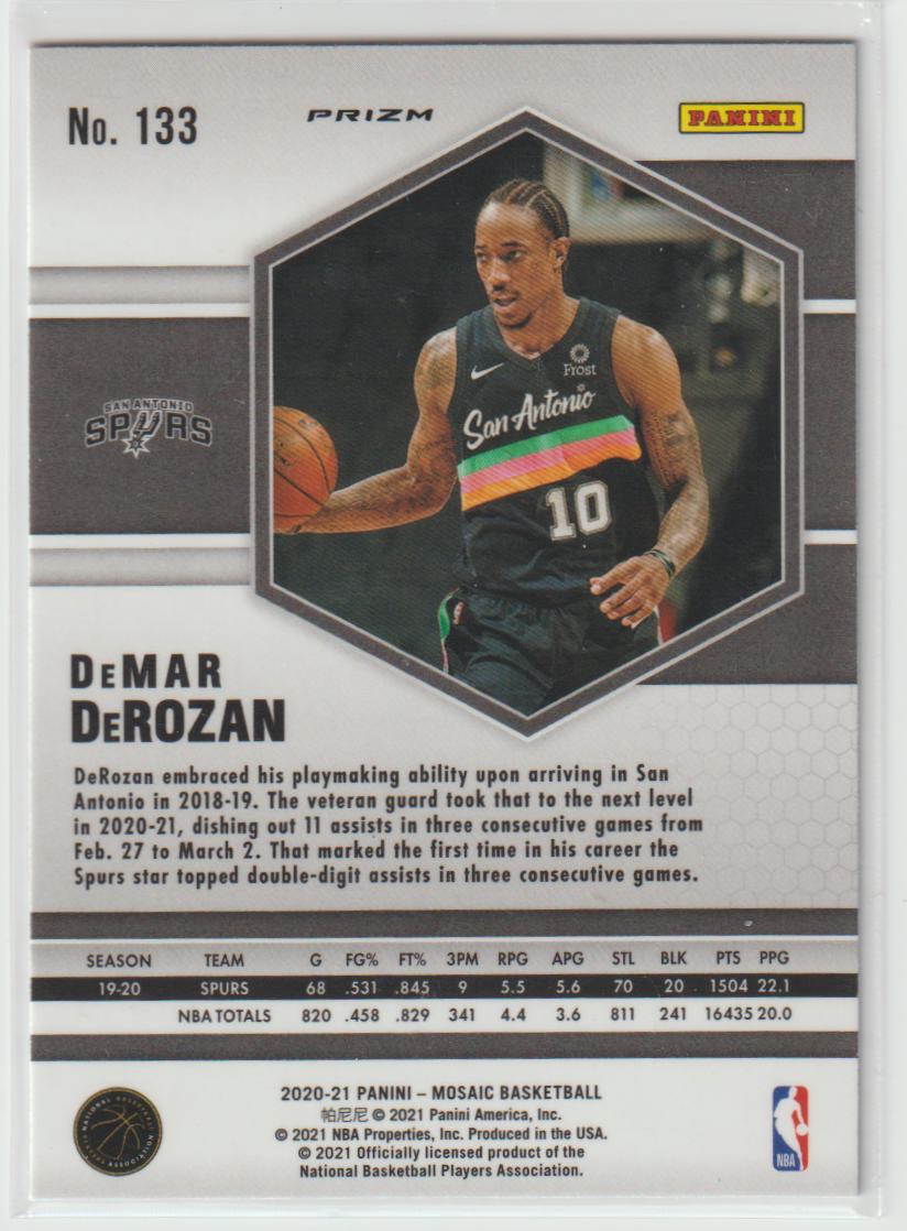 133 DeMar DeRozan - San Antonio Spurs Silver