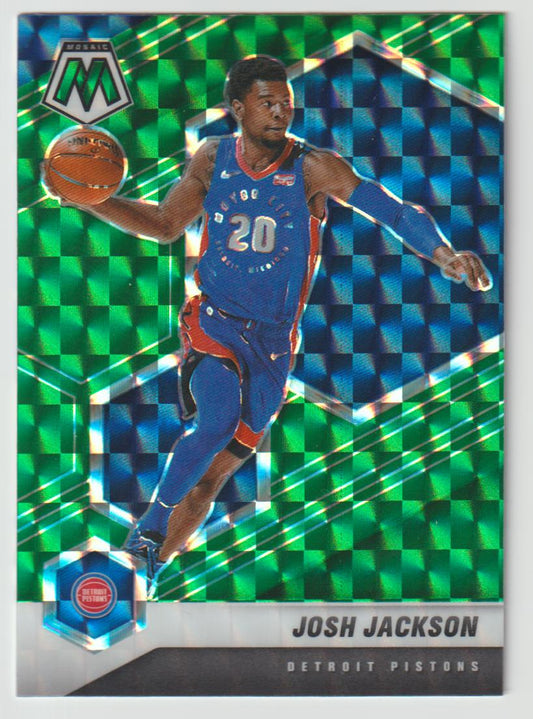 143 Josh Jackson - Detroit Pistons Green