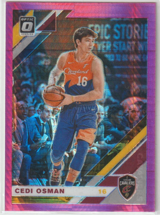 114 Cedi Osman - Cleveland Cavaliers Hyper Pink Prizm